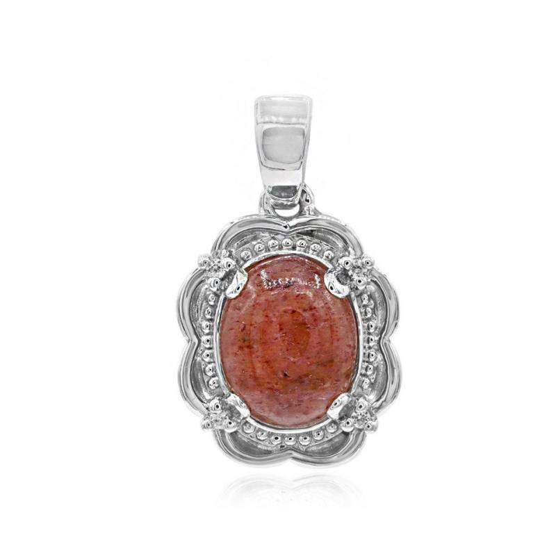 Cavill Anhänger Set Norwegischer Thulit 1,59ct Sterling-Anhänger, 925 Silber (1-tlg) von Cavill