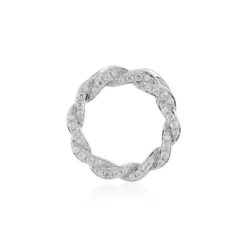 Cavill Anhänger Set Kambodschanischer Zirkon gedrehter Silberanhänger, 0,558 ct (1-tlg) von Cavill