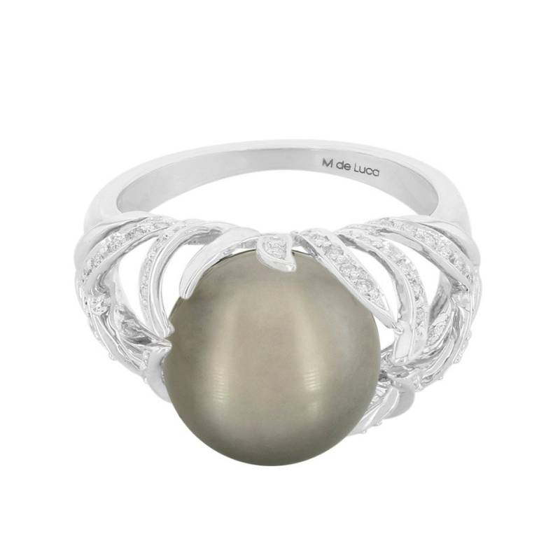 J Classics Diamantring 10K Tahitian Pearl Gold Ring (1-tlg) von J Classics