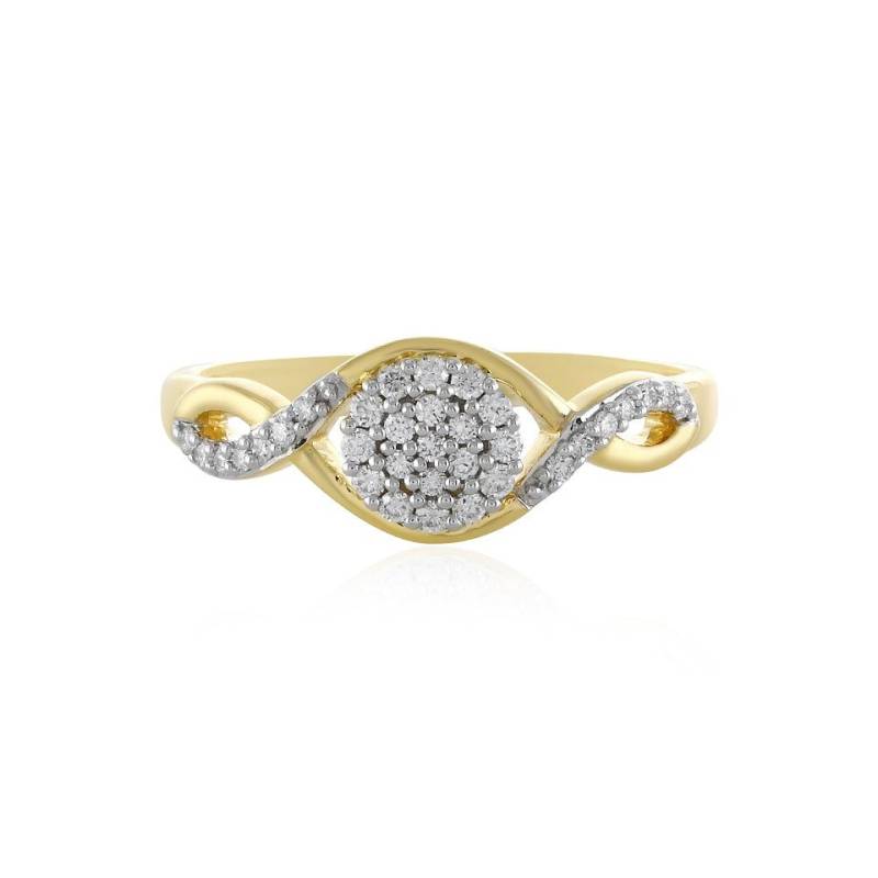 J Classics Diamantring 14K Flawless (F) Diamond Gold Ring (LUCENT DIAMONDS) (1-tlg) von J Classics