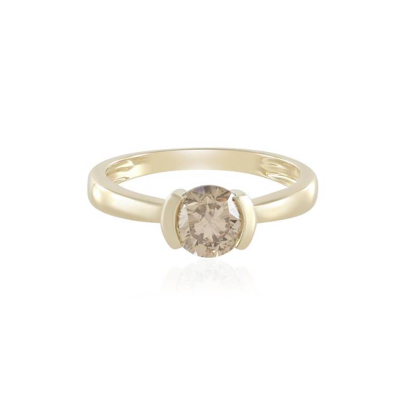 J Classics Diamantring 14K I2 Champagne Diamond Gold Ring (1-tlg) von J Classics