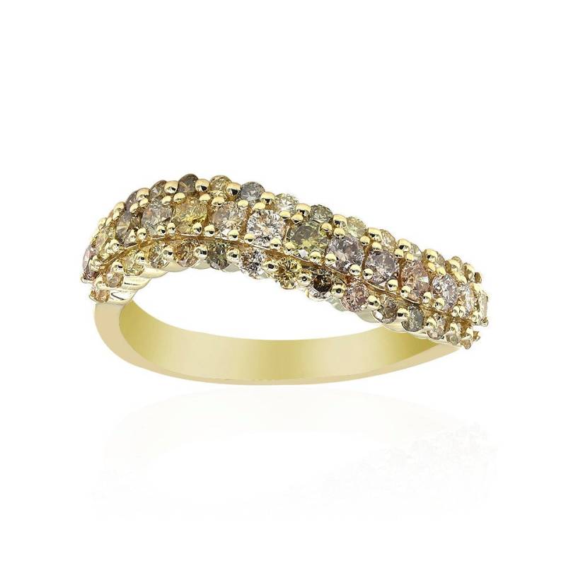 J Classics Diamantring 14K SI2 Fancy Diamond Gold Ring (CIRARI) (1-tlg) von J Classics