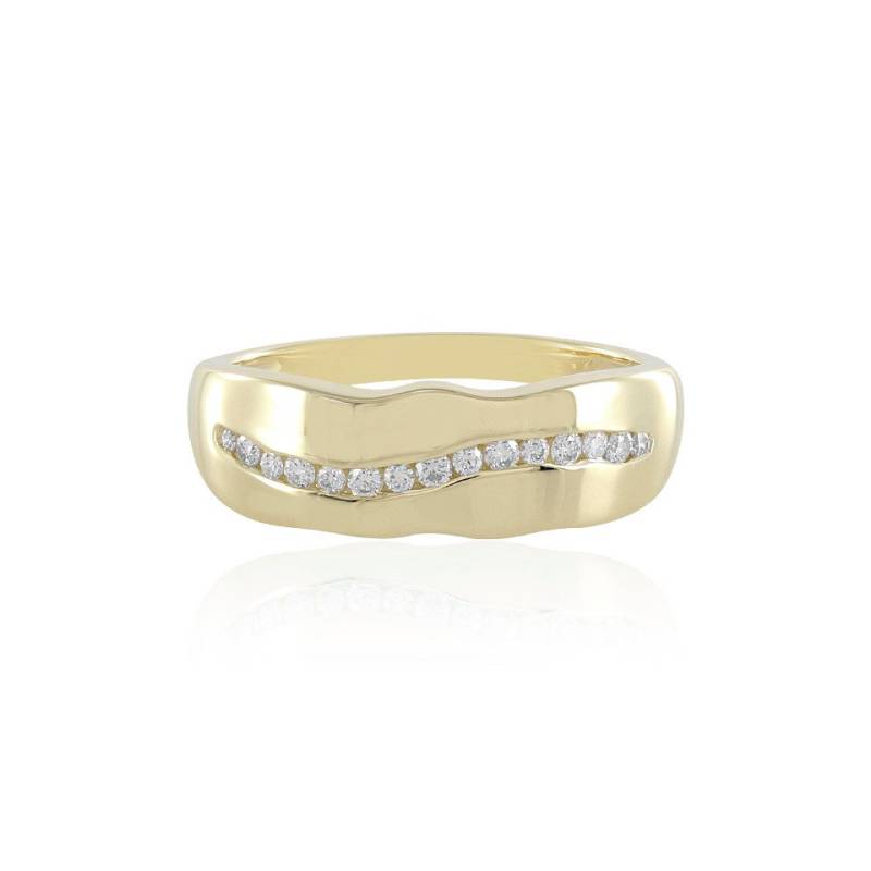 J Classics Diamantring 9K Flawless (F) Diamond Gold Ring (LUCENT DIAMONDS) (1-tlg) von J Classics