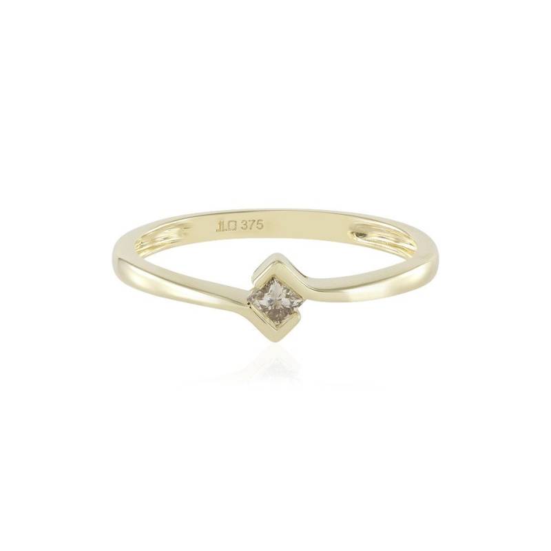 J Classics Diamantring 9K I2 Brown Diamond Gold Ring (1-tlg) von J Classics