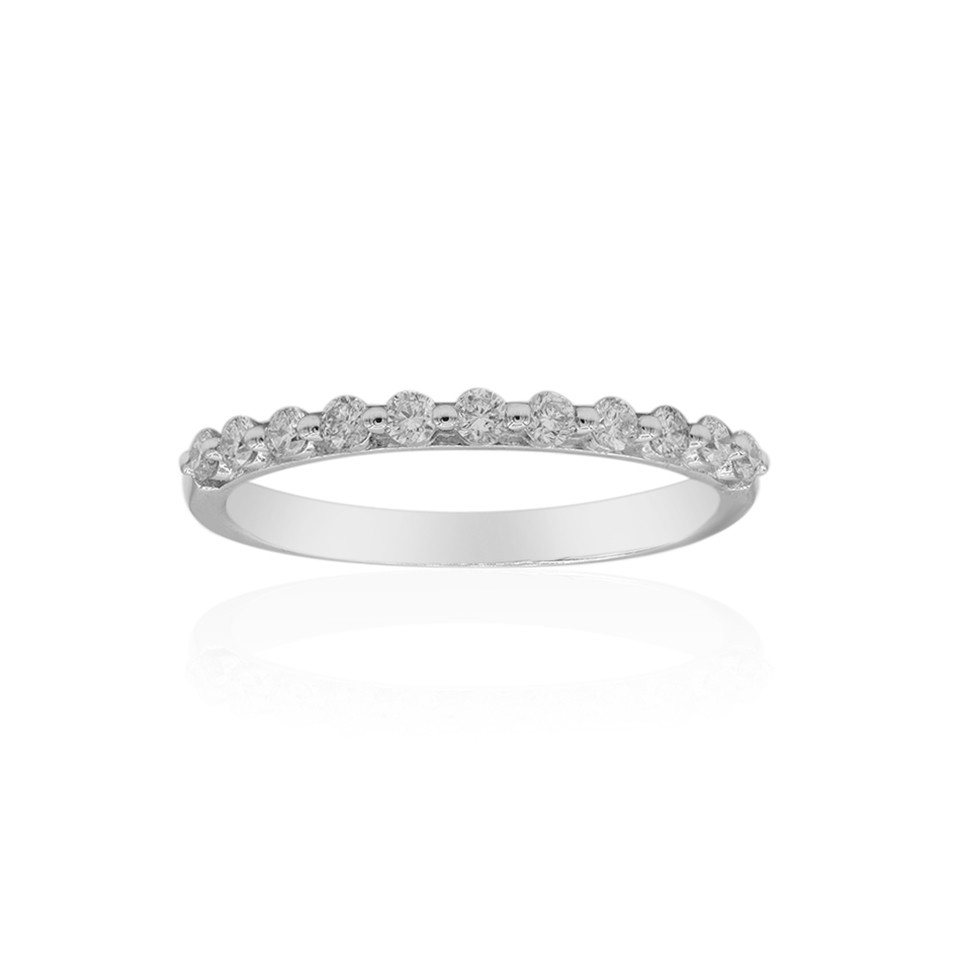 Cavill Diamantring Brillant Diamant Weißgold Ring, CT 0,11 (1-tlg) von Cavill