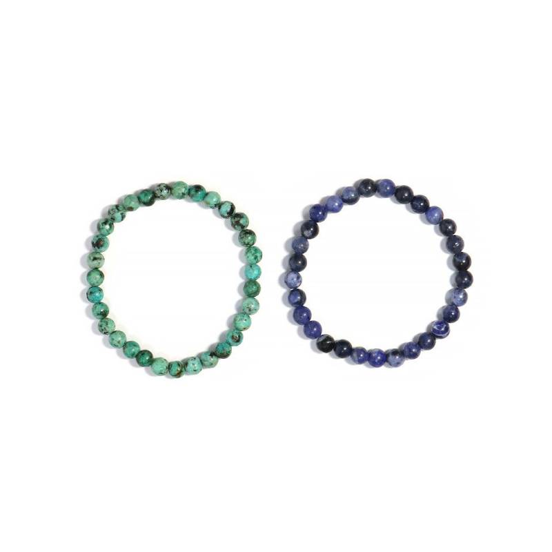J Classics Gliederarmband 2er Set Edelstein-Armbänder von J Classics