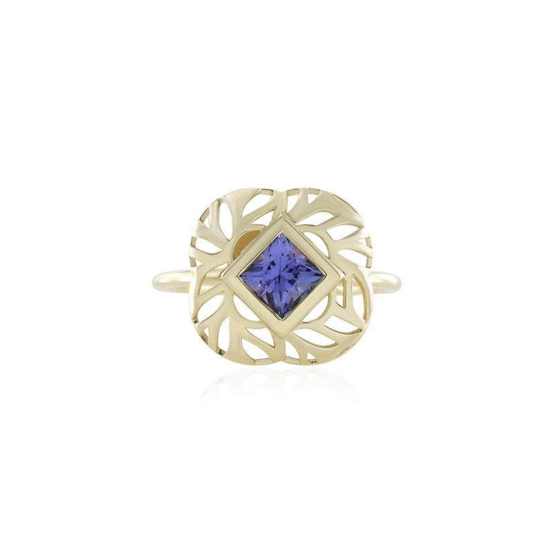 J Classics Goldring 9K AAA Tanzanite Gold Ring (Ornaments by de Melo) (1-tlg) von J Classics