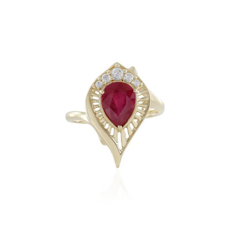 J Classics Goldring 9K Bemainty Ruby Gold Ring (1-tlg) von J Classics