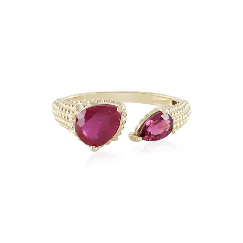 J Classics Goldring 9K Bemainty Ruby Gold Ring (Adela Gold) (1-tlg) von J Classics