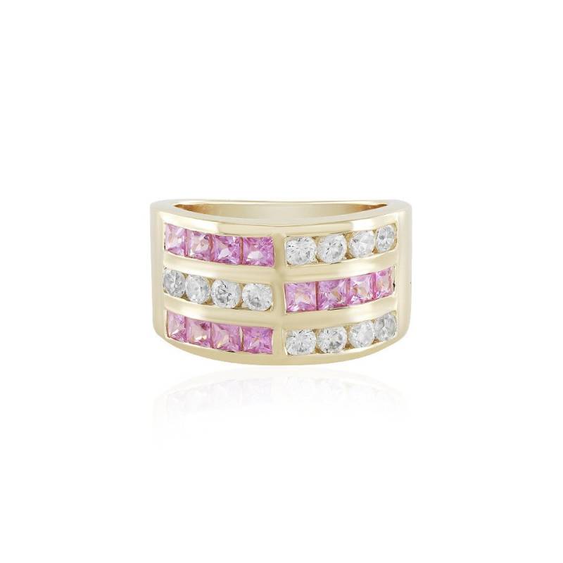 J Classics Goldring 9K Ceylon Pink Sapphire Gold Ring (Adela Gold) (1-tlg) von J Classics