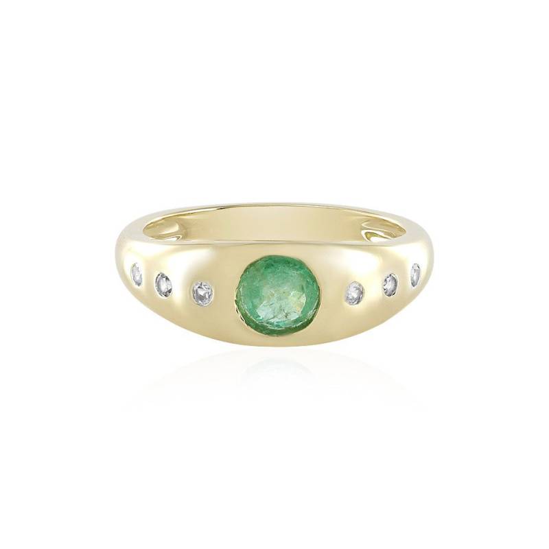 J Classics Goldring 9K Colombian Emerald Gold Ring (1-tlg) von J Classics