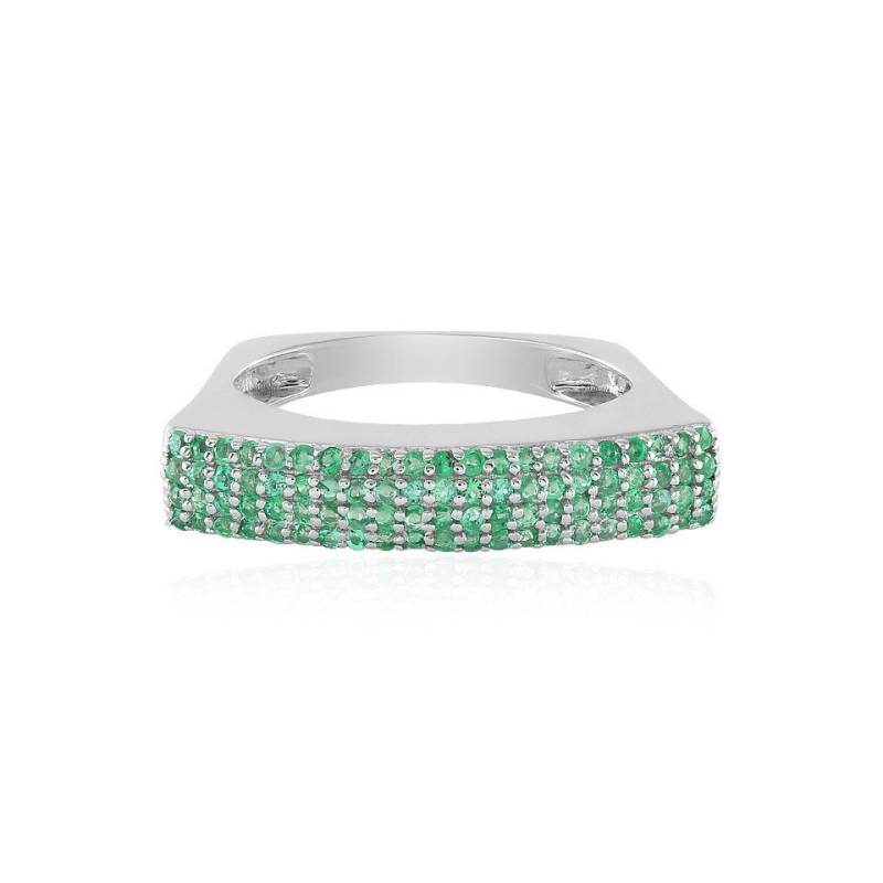 J Classics Goldring 9K Colombian Emerald Gold Ring (1-tlg) von J Classics