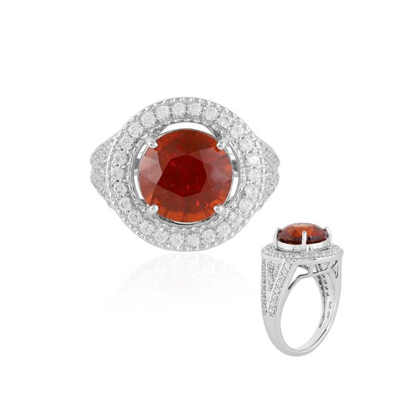 J Classics Goldring 9K Hessonite Garnet Gold Ring (1-tlg) von J Classics