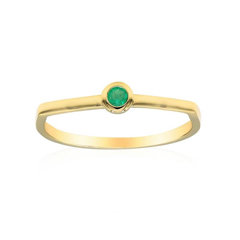 J Classics Goldring 9K Muzo Colombian Emerald Gold Ring (de Melo) (1-tlg) von J Classics