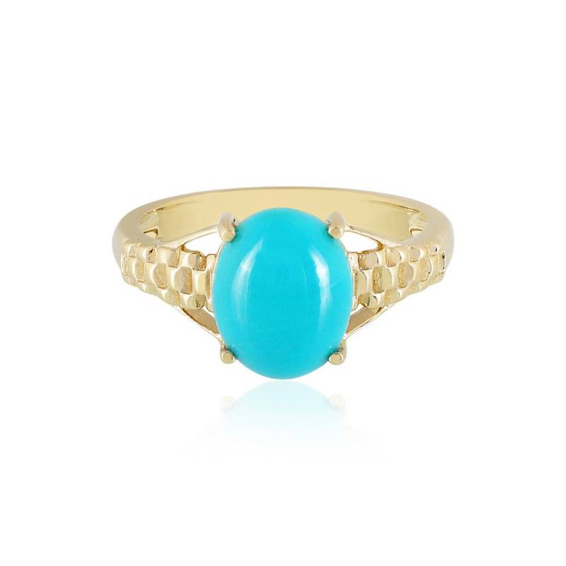 J Classics Goldring 9K Sleeping Beauty Turquoise Gold Ring (1-tlg) von J Classics