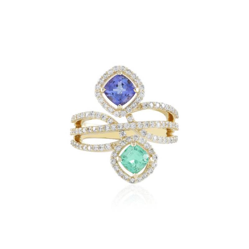 J Classics Goldring 9K Tanzanite Gold Ring (Adela Gold) (1-tlg) von J Classics