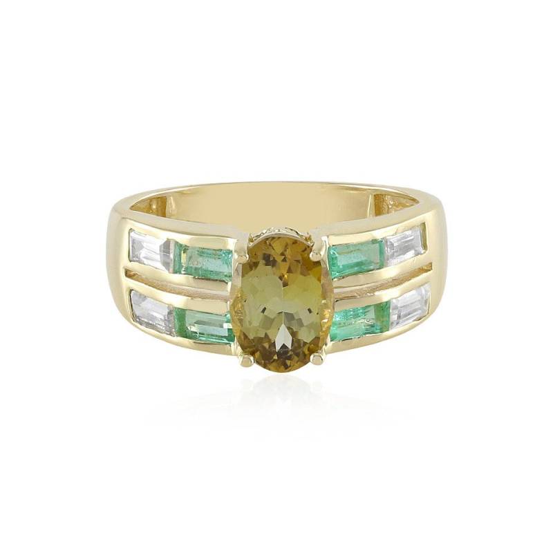 J Classics Goldring 9K Unheated Yellow Tanzanite Gold Ring (Adela Gold) (1-tlg) von J Classics