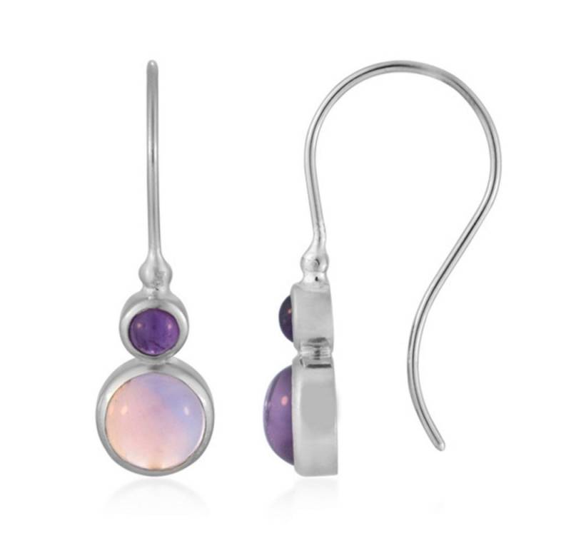 Cavill Ohrring-Set Cavill Ametrin Ohrringe 9,2 ct Silber plattiert mit Amethyst rund (2-tlg) von Cavill