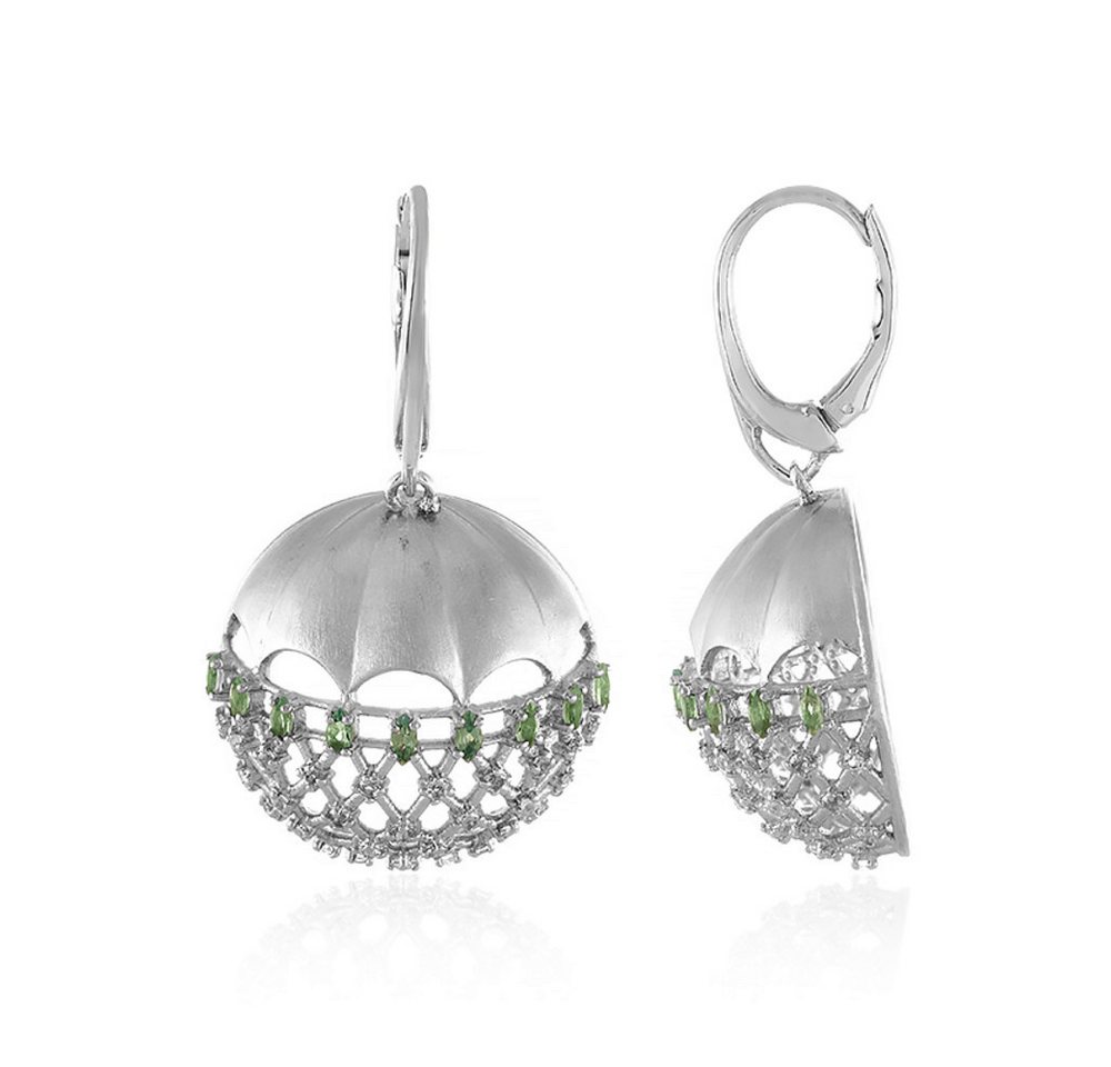 Cavill Ohrring-Set Cavill Alexandrit Ohrringe 925 Silber, 1,16 ct Farbwechsel Echtschmuck (2-tlg) von Cavill