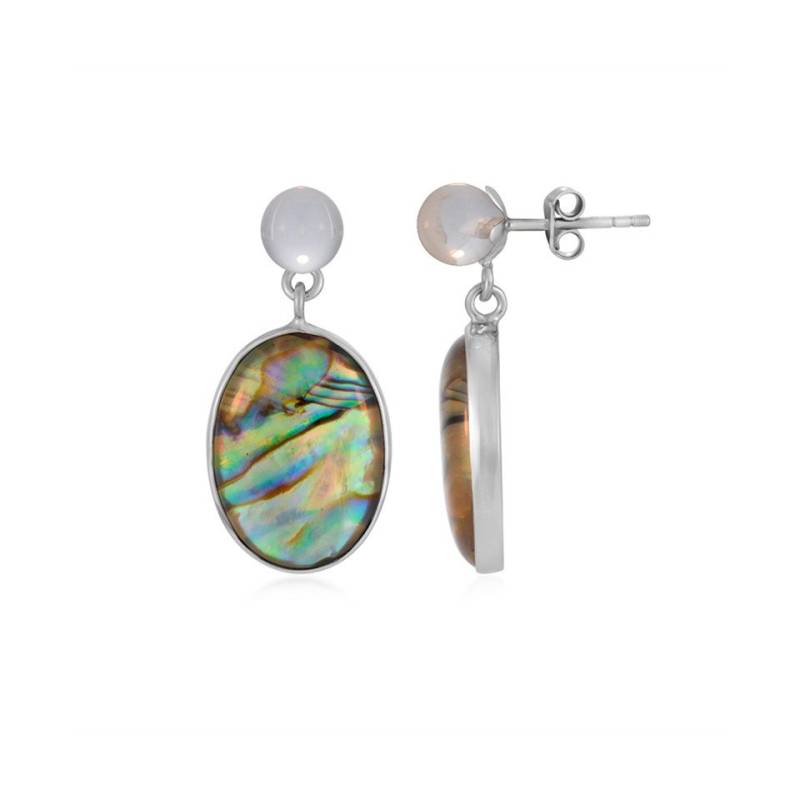J Classics Ohrring-Set Abalone-Muschel-Silberohrringe von J Classics