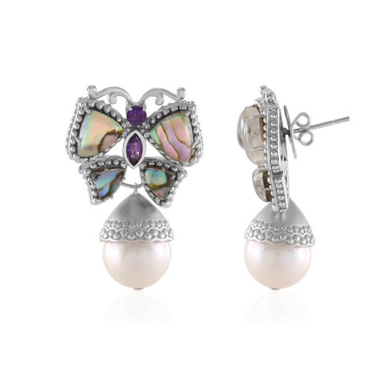 Cavill Ohrring-Set Cavill Ohrringe aus 925er Sterlingsilber mit Amethyst 0,63 ct (2-tlg) von Cavill