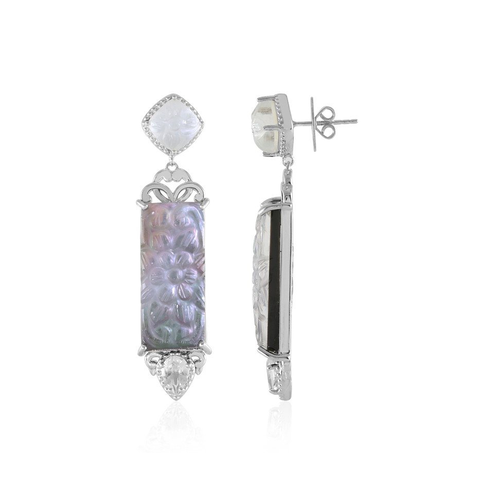 Cavill Ohrring-Set Perlmutt-Sterling-Ohrringe (2-tlg) von Cavill