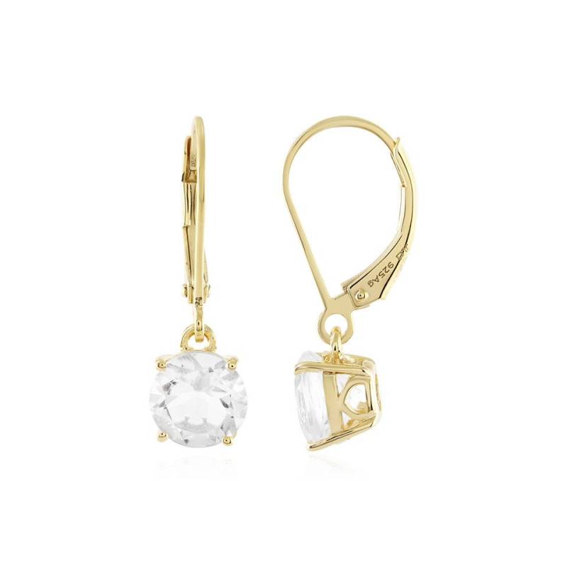 J Classics Ohrring-Set Brasilianische Petalit-Ohrringe aus vergoldetem Silber, 1,814ct (2-tlg) von J Classics