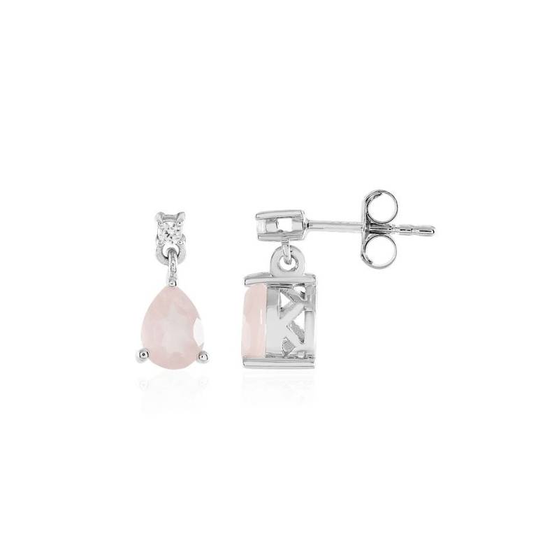 J Classics Ohrring-Set Rosenquarz-Silberohrringe von J Classics
