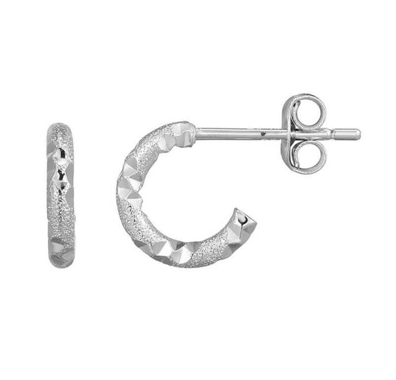 Cavill Ohrring-Set Cavill 10 mm Creolen aus 925 Sterling Silber, glänzend, Damen (2-tlg) von Cavill