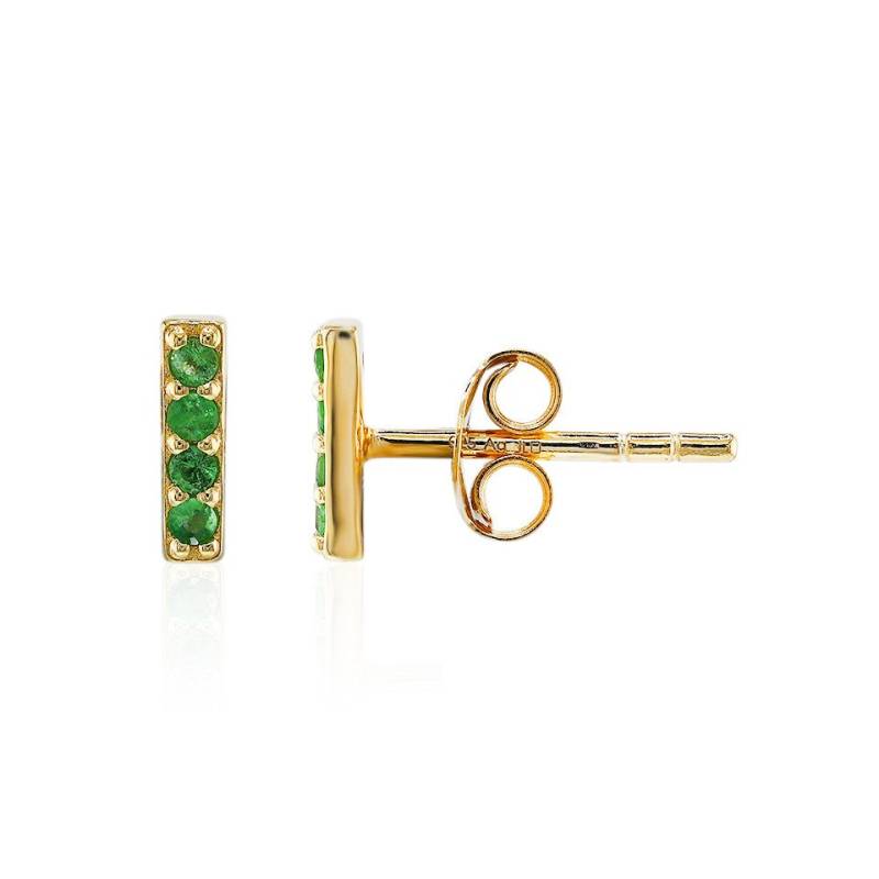 J Classics Ohrring-Set Tsavorit-Silberohrringe von J Classics