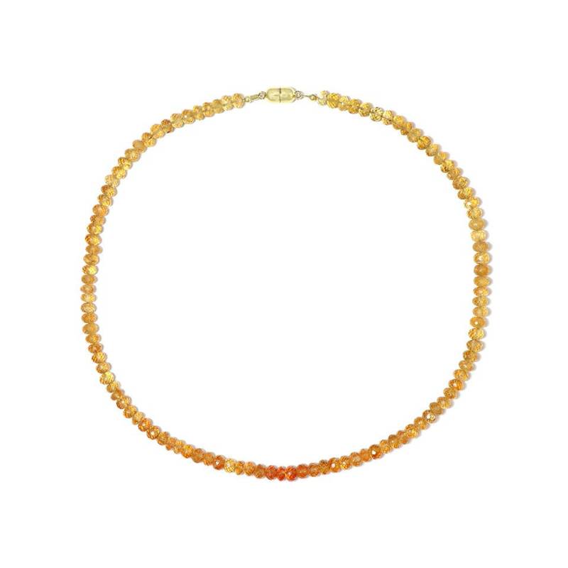 J Classics Silberkette Kaiserlicher Topas-Silberhalskette von J Classics