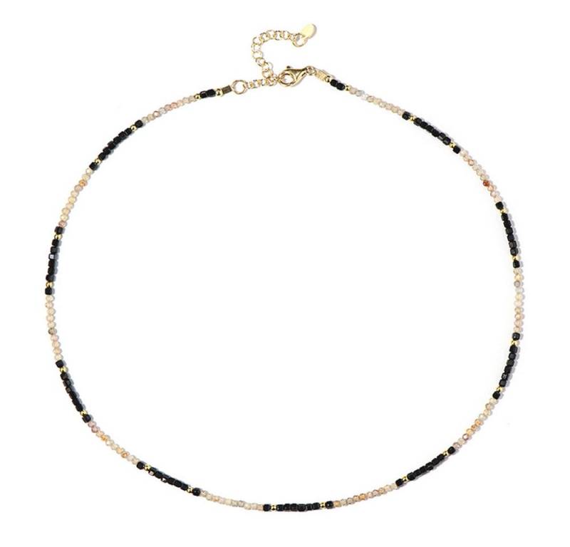 Cavill Silberkette Cavill Silberkette vergoldet 23,43 ct Spinell Zirkon Hämatit Damen (1-tlg) von Cavill