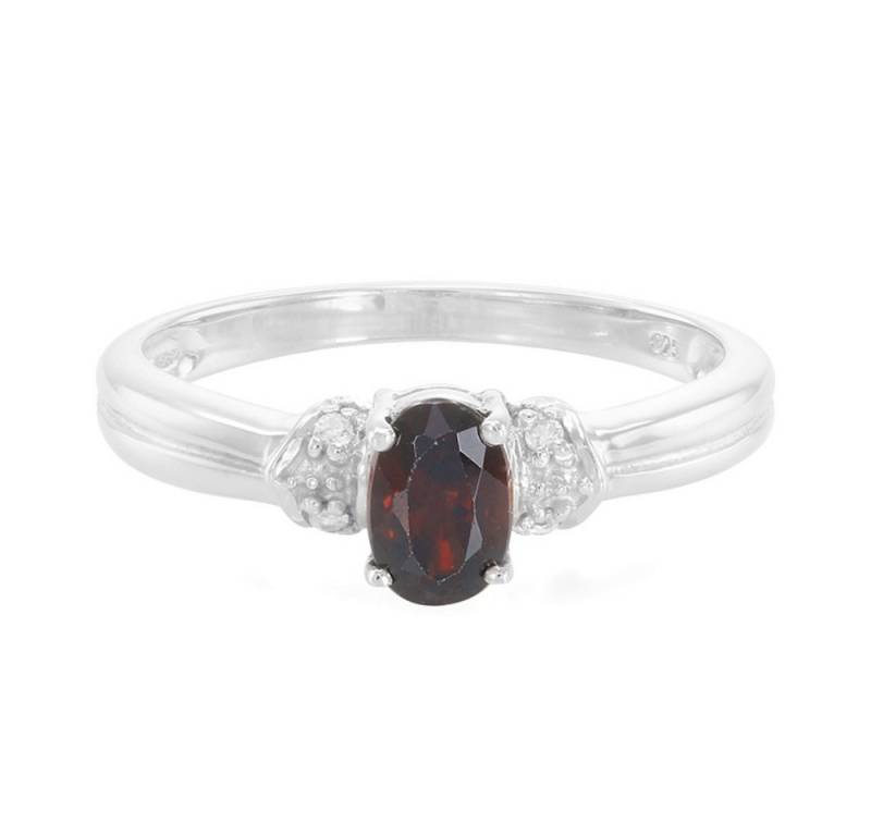 Cavill Silberring Cavill Ring in 925er Sterlingsilber mit 0,77 ct Schokoladen-Zirkon (1-tlg) von Cavill