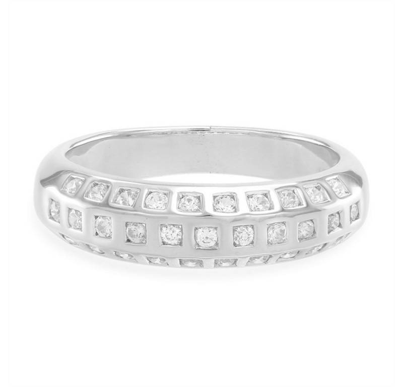 Cavill Silberring Cavill Ring Sterlingsilber mit 31 Zirkonen 0,56 ct Eleganz (1-tlg) von Cavill