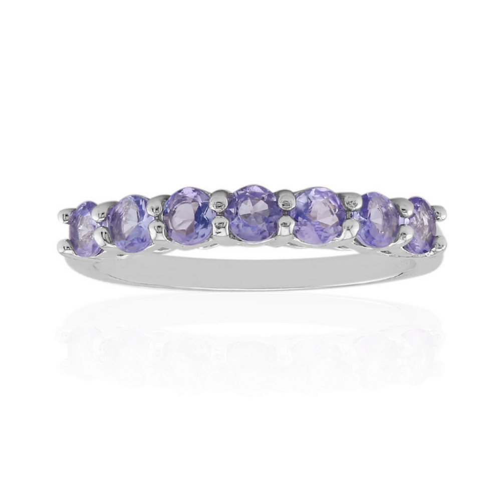 Cavill Silberring Cavill Tansanit Ring 0,50 ct Silber 925 Rundschliff Violett Damen (1-tlg) von Cavill