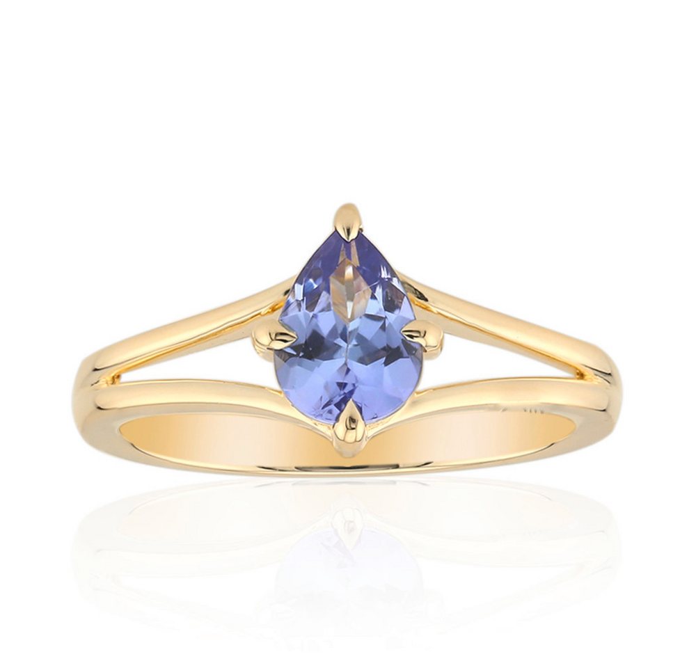 Cavill Silberring Cavill Ring aus 925er Sterlingsilber mit 0,62 ct Tansanit & Zirkon (1-tlg) von Cavill