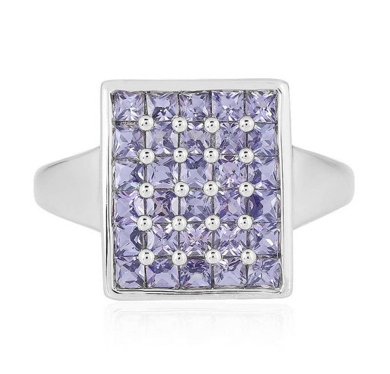 Cavill Silberring Cavill Ring, 1,485 ct Tansanit, 925 Sterling Silber, lila Edelstein (1-tlg) von Cavill