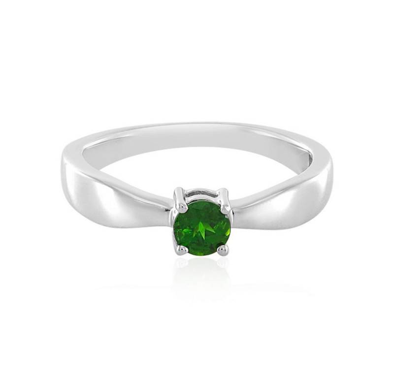 Cavill Solitärring Cavill Damenring aus Sterling Silber, 0,24 Ct grüner Diopsid (1-tlg) von Cavill