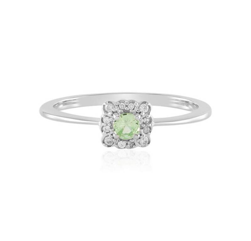 Cavill Silberring Cavill Ring Merelani Mint Granat 0,143 ct Zirkon 0,063 ct Silber (1-tlg) von Cavill
