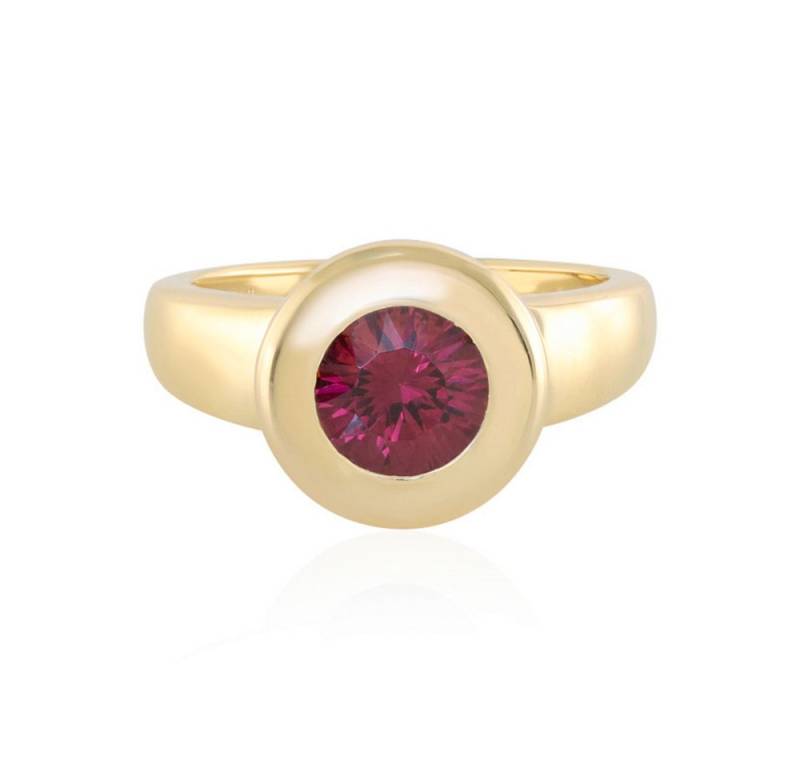 Cavill Solitärring Cavill Malawi-Granat Ring 1,35 ct, 925er Sterling Silber vergoldet (1-tlg) von Cavill