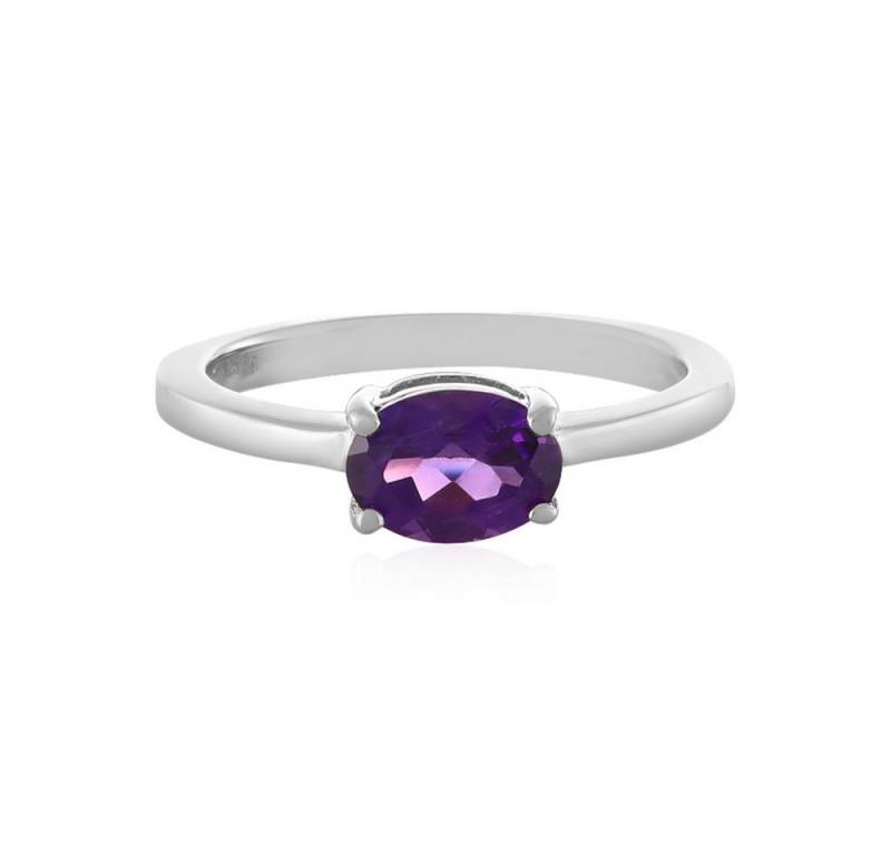 Cavill Solitärring Cavill Ring Marokkanischer Amethyst 0,70 ct Oval Sterlingsilber (1-tlg) von Cavill