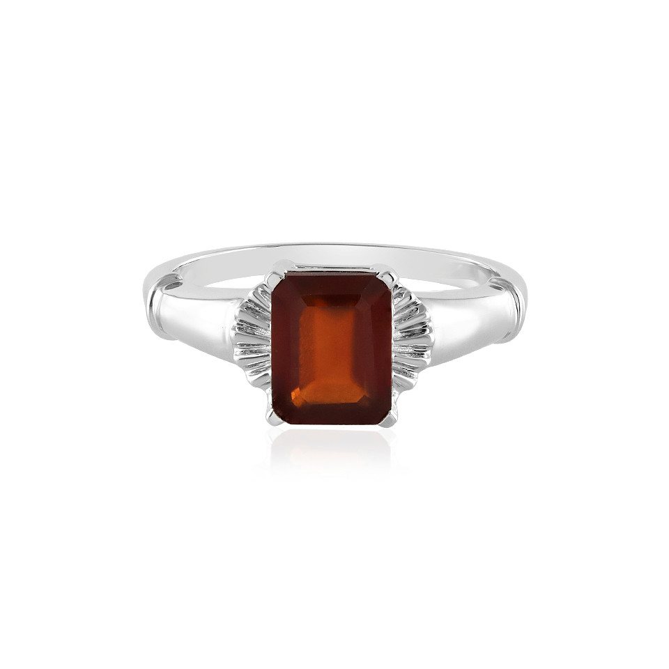 Cavill Silberring Indischer Hessonit Granat Sterling Silber Ring, 2,434ct (1-tlg) von Cavill