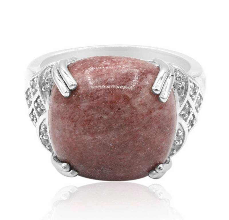 Cavill Silberring Cavill Ring 10,18 ct Thulit & 0,10 ct Zirkon, 925 Silber Damen (1-tlg) von Cavill