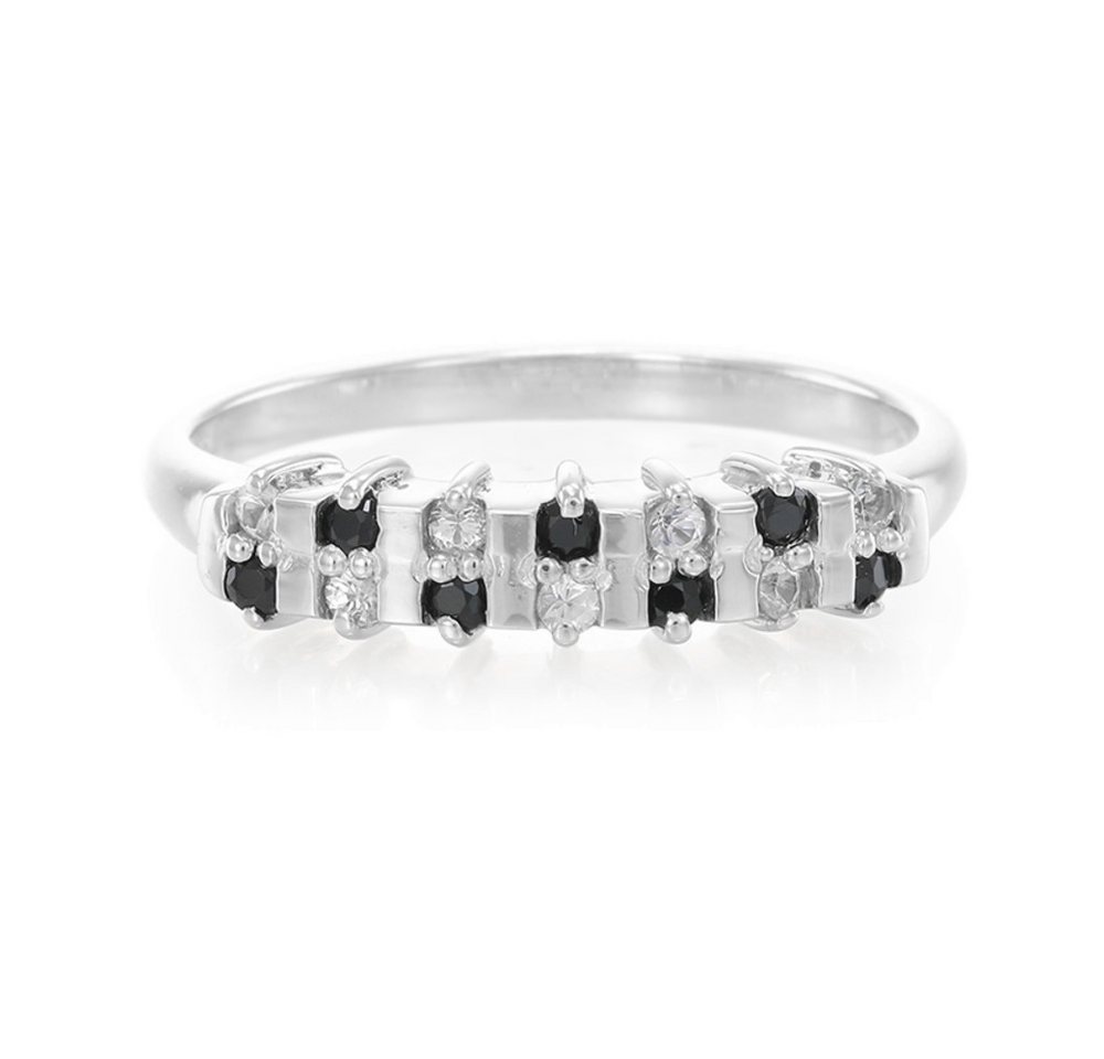 Cavill Silberring Cavill Ring Sterlingsilber mit weißen Saphiren 0,15 ct & Spinellen (1-tlg) von Cavill
