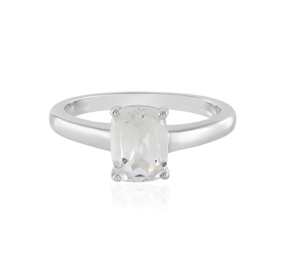Cavill Solitärring Cavill Weißer Topas Ring 1,395 ct Sterlingsilber Antikschliff Damen (1-tlg) von Cavill
