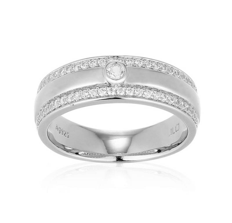 Cavill Silberring Cavill Damenring 0,33 ct Zirkon, 925 Silber, Pavé Zirkonia rund (1-tlg) von Cavill