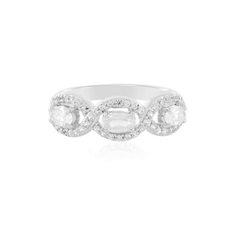Cavill Silberring Cavill Damenring 925 Silber mit 1,43 ct Zirkonia, Infinity-Form (1-tlg) von Cavill