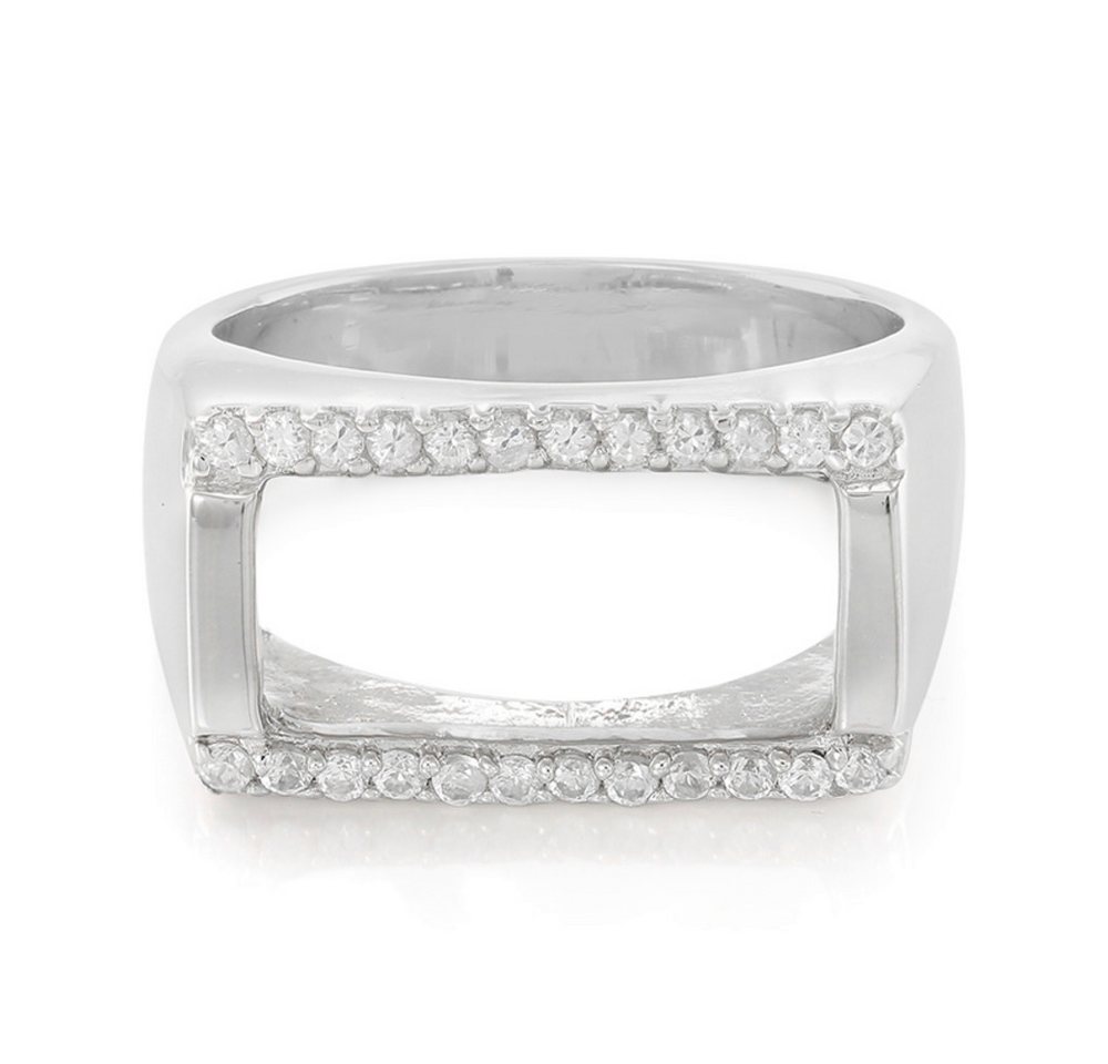 Cavill Silberring Cavill Ring 0,54 ct Zirkon Pavé Sterlingsilber modern Damen (1-tlg) von Cavill