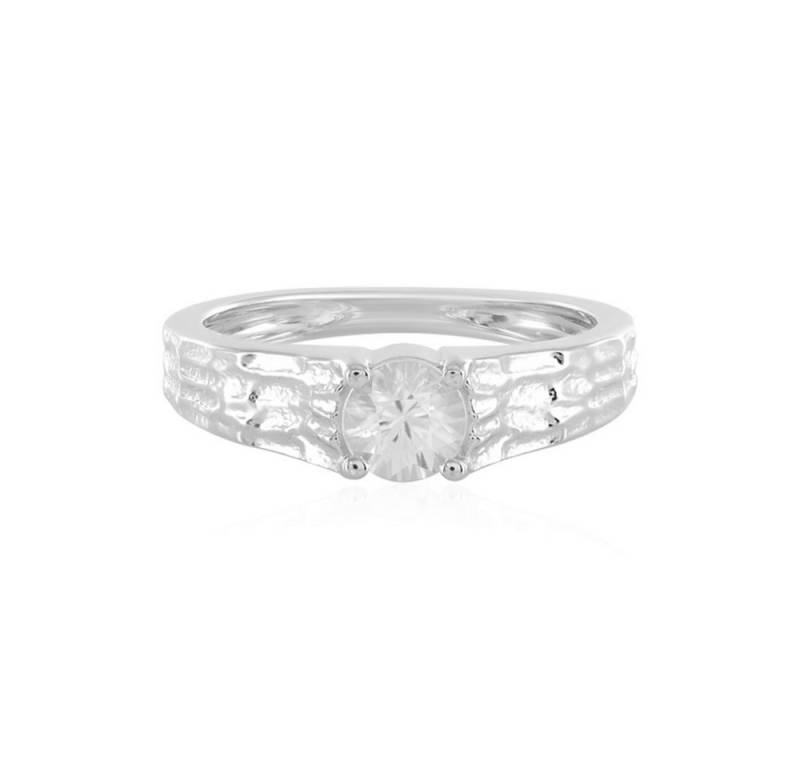 Cavill Solitärring Cavill Zirkonring 0,68 ct Silber 925 platinplattiert Damenring (1-tlg) von Cavill