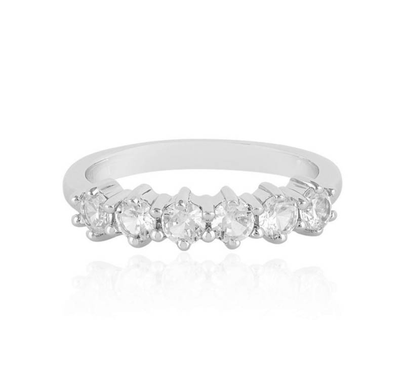 Cavill Silberring Cavill Zirkonring 0,91 ct Sterlingsilber platinierter Damenring (1-tlg) von Cavill